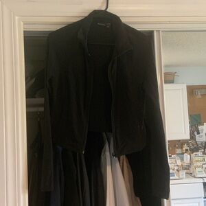 Athleta Women's Black athletic zip up